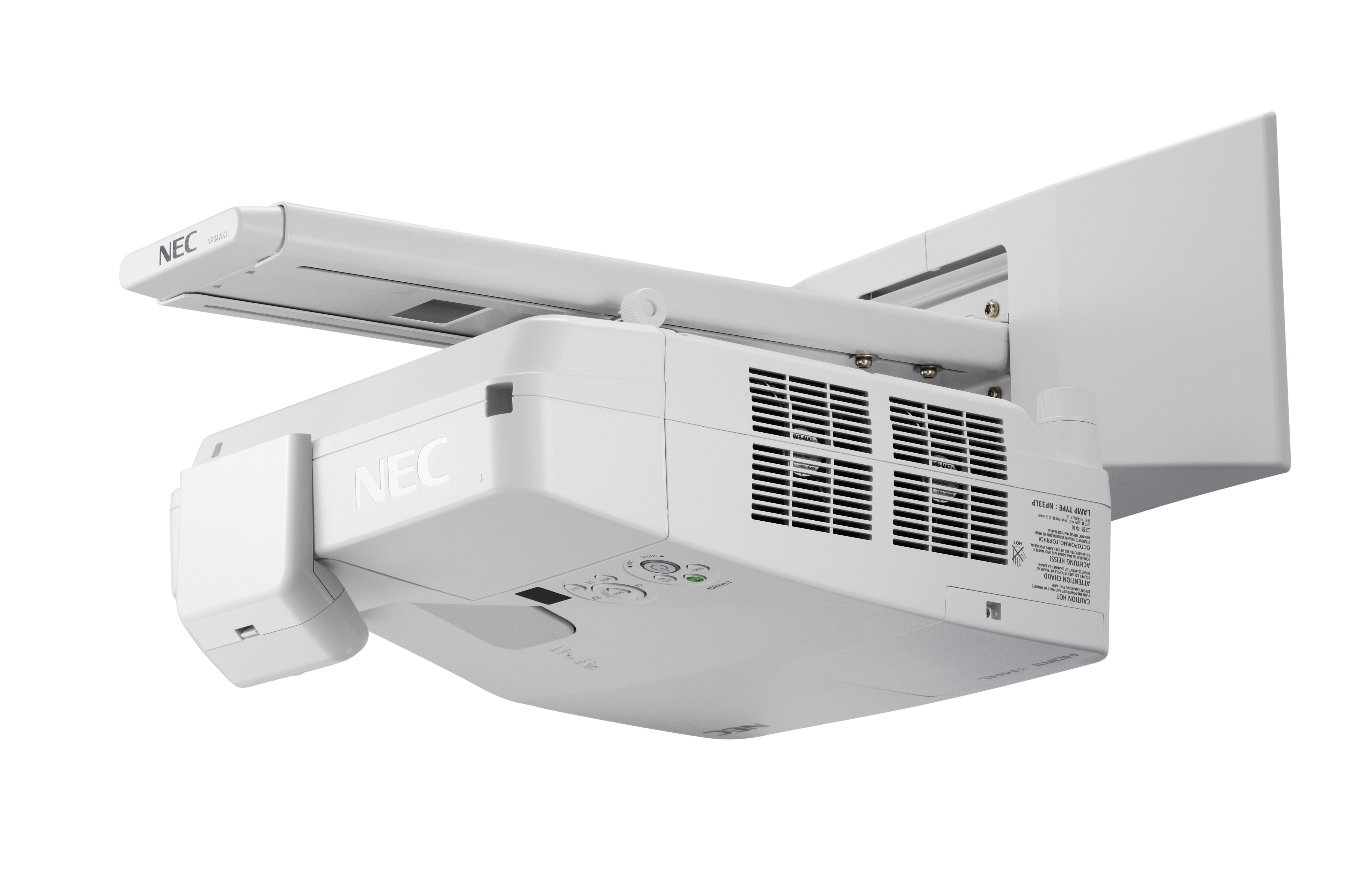 NEC UM301Wi, 3000 ANSI lumen, 3LCD, WXGA (1280x800), …
