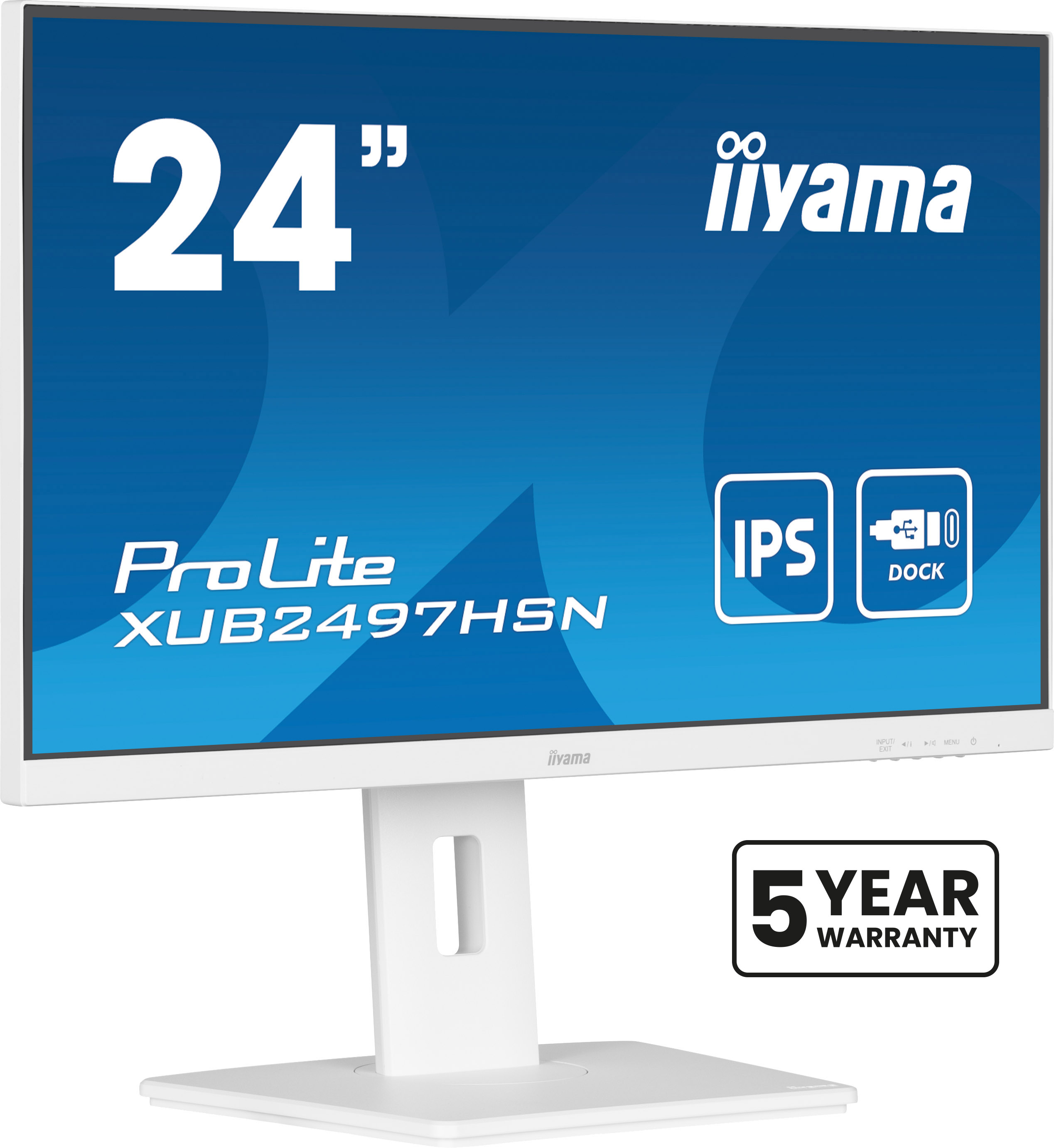iiyama ProLite XUB2497HSN-W2, 60,5 cm (23.8ʺ), 1920 x …