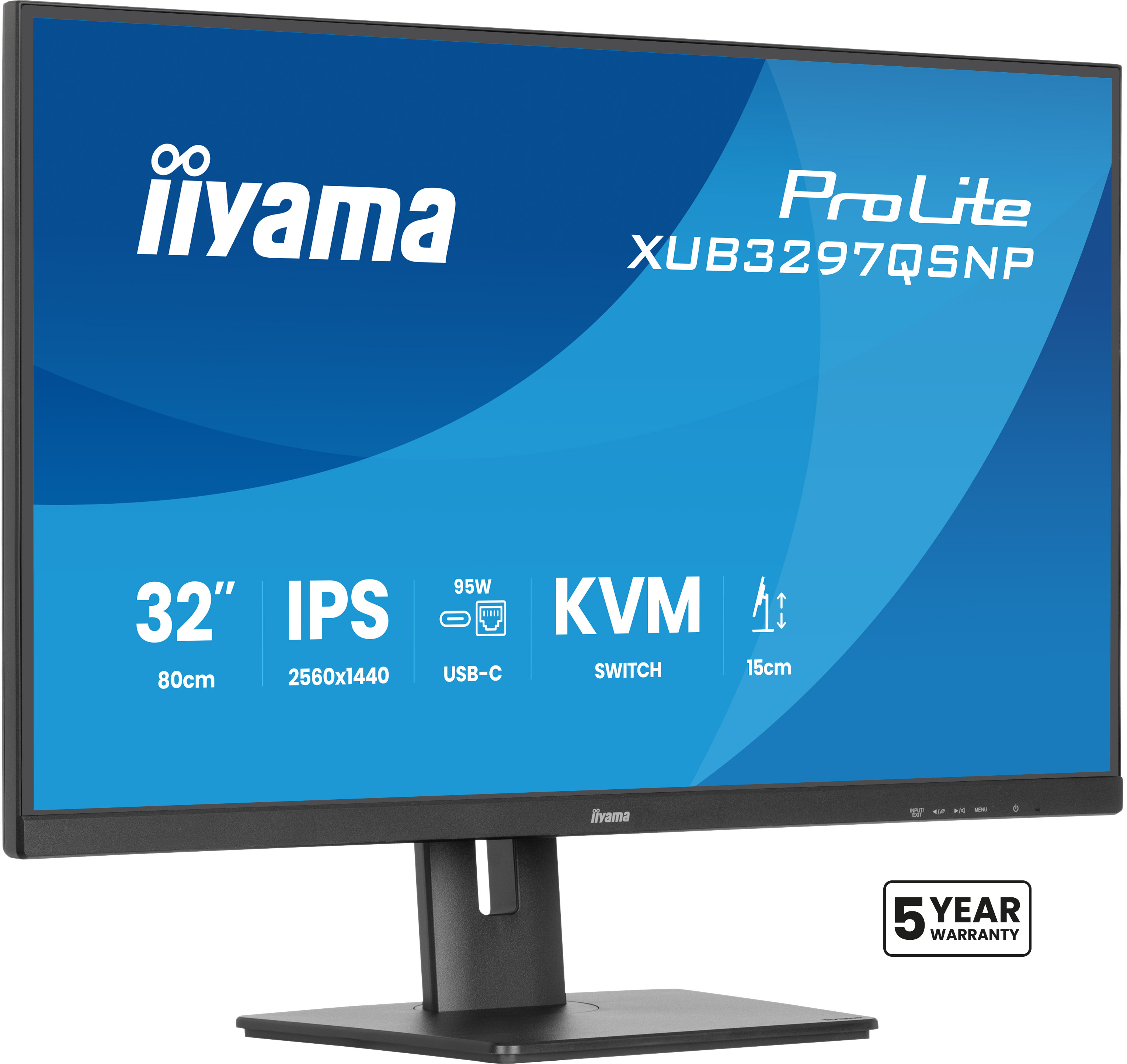 iiyama ProLite XUB3297QSNP-B1, 81,3 cm (32ʺ), 2560 x …