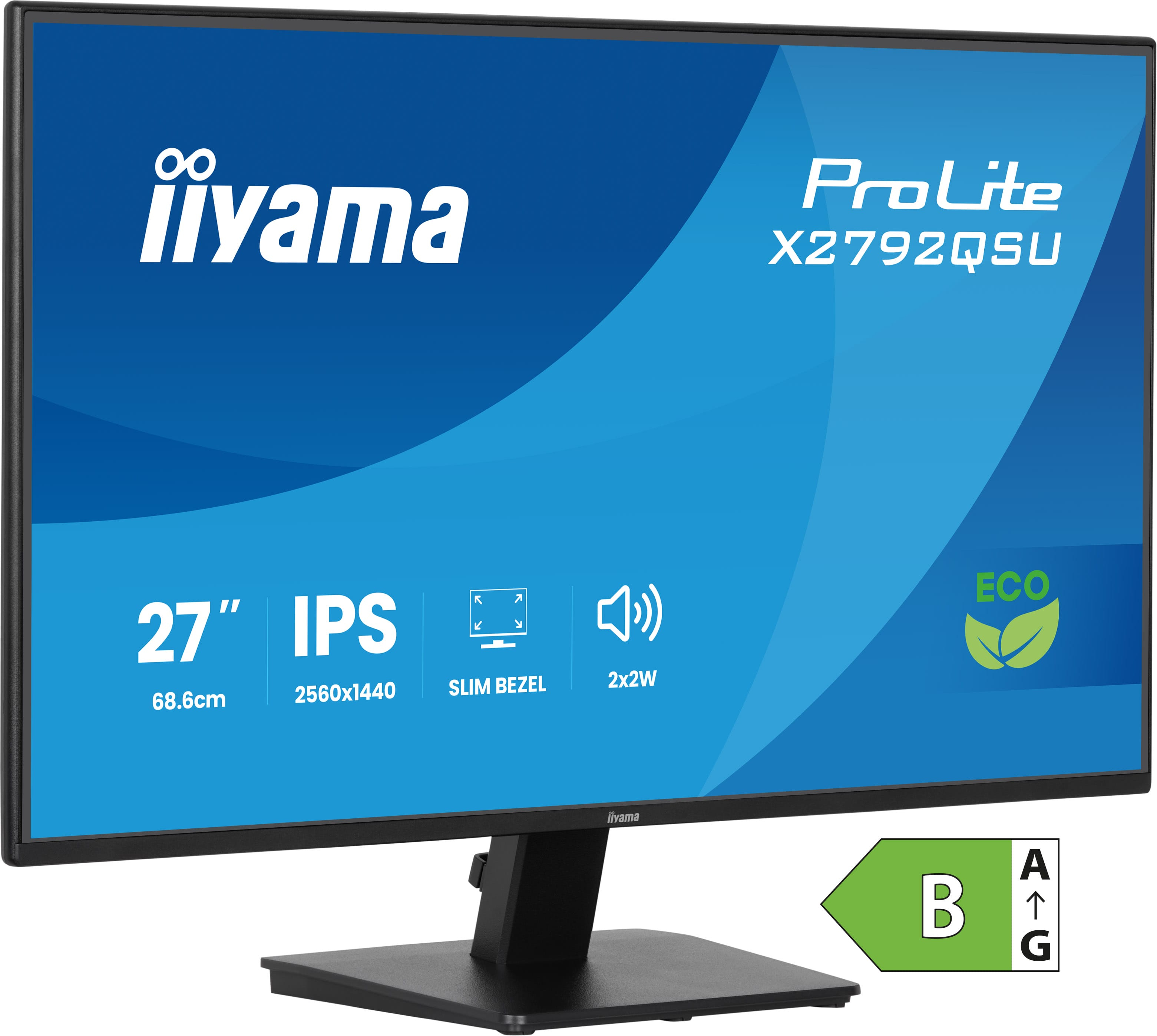 iiyama ProLite X2792QSU-B1, 68,6 cm (27ʺ), 2560 x …