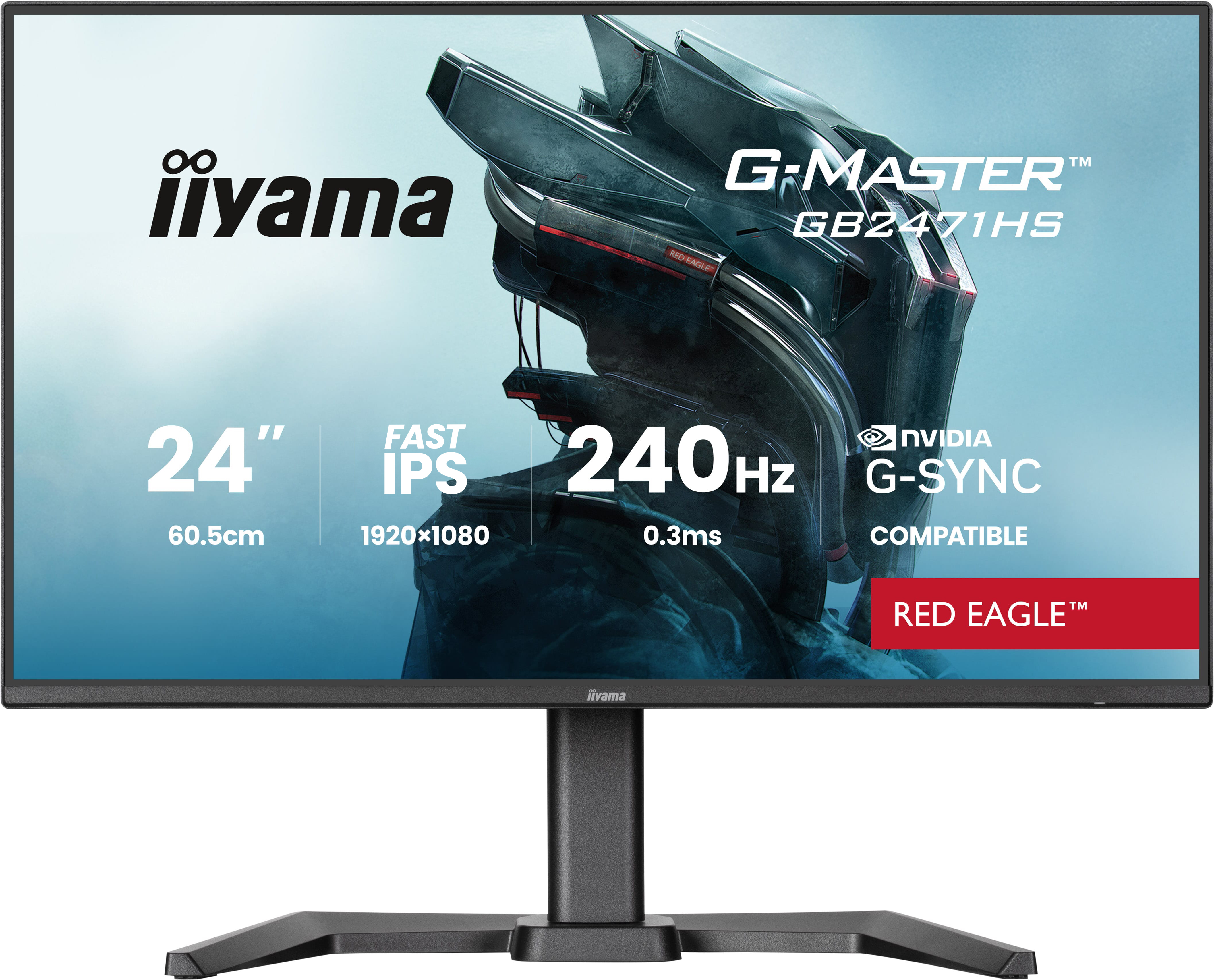 iiyama G-MASTER GB2471HS-B1, 60,5 cm (23.8ʺ), 1920 x …