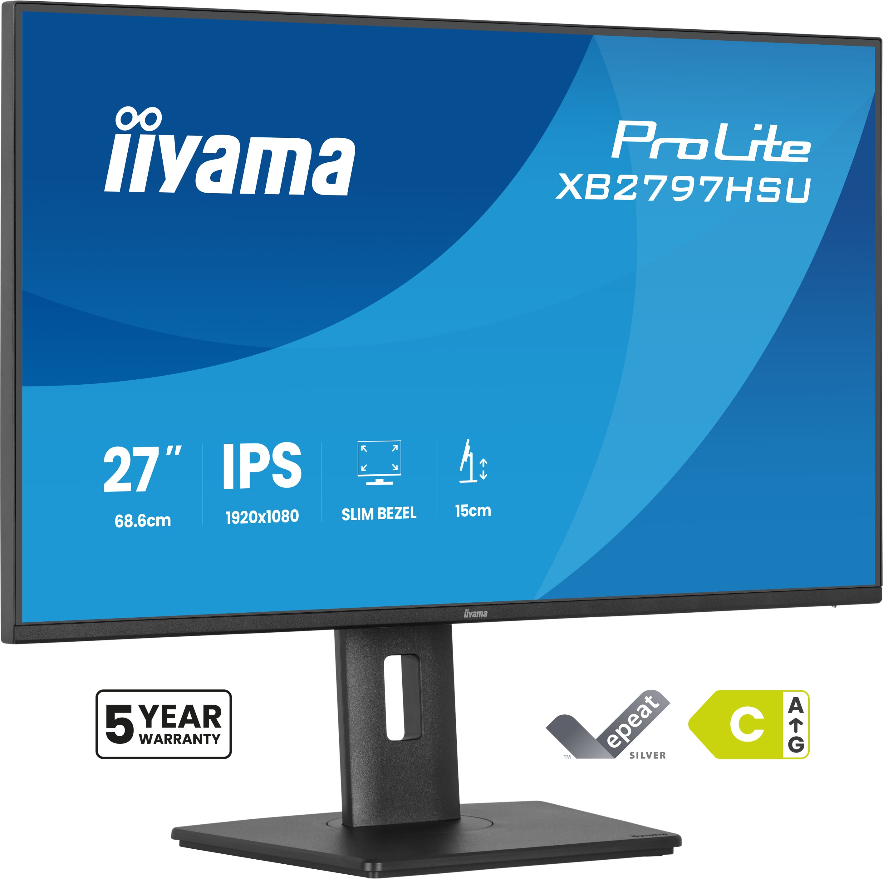 iiyama ProLite XB2797HSU-B1, 68,6 cm (27ʺ), 1920 x …