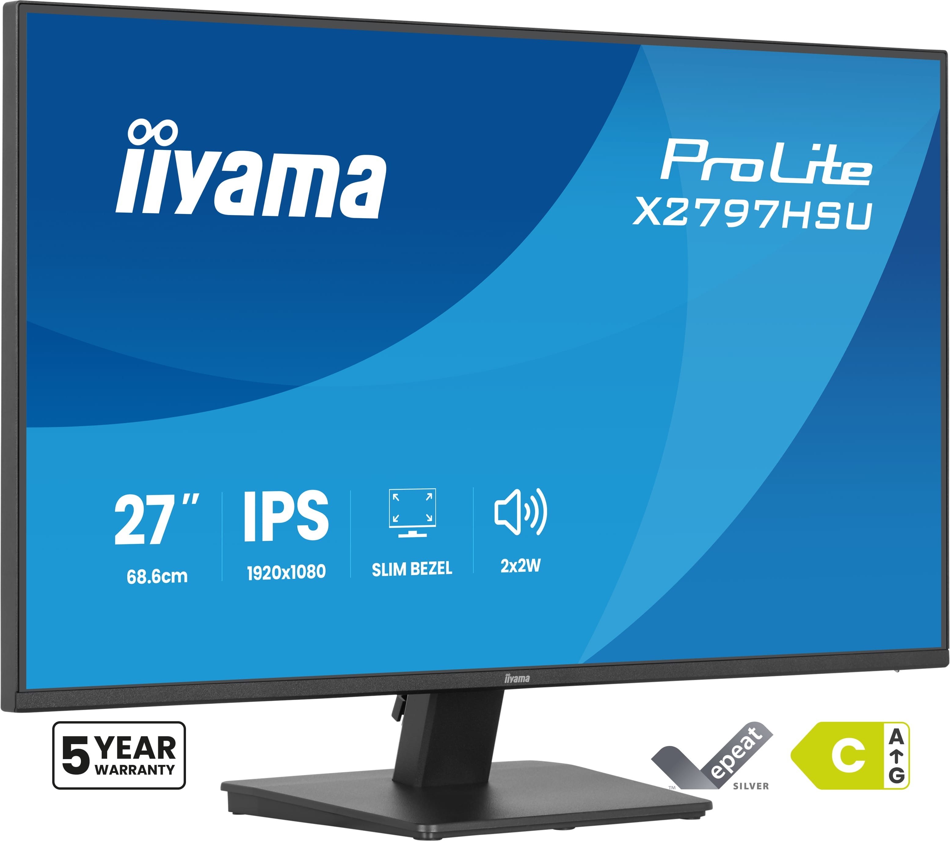 iiyama ProLite X2797HSU-B1, 68,6 cm (27ʺ), 1920 x …