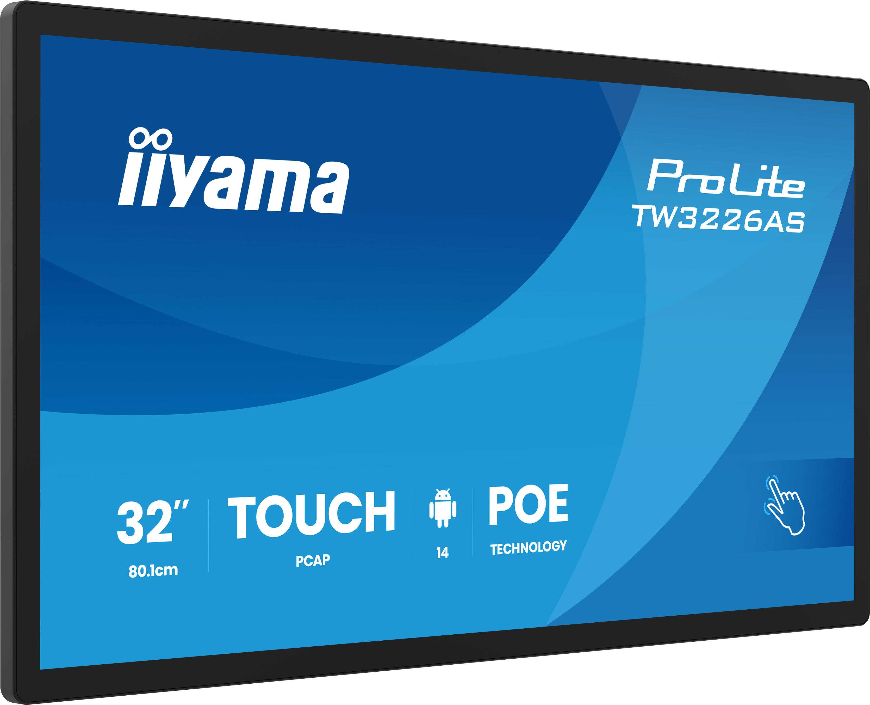iiyama TW3226AS-B3P, Pannello piatto interattivo, 80 cm (31.5ʺ), …