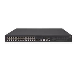 HPE 1950-24G-2SFP+-2XGT-PoE+ - Switch - L3 - gestito - 24 x 10/100/1000 (PoE+) + 2 x Gigabit SFP / 10 Gigabit SFP+ + 2 x 10Gb Ethernet - montabile su rack - PoE+ (370 W)