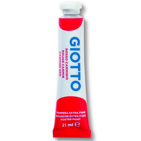 Tempera Tubo 7 - 21ml - rosso carminio …