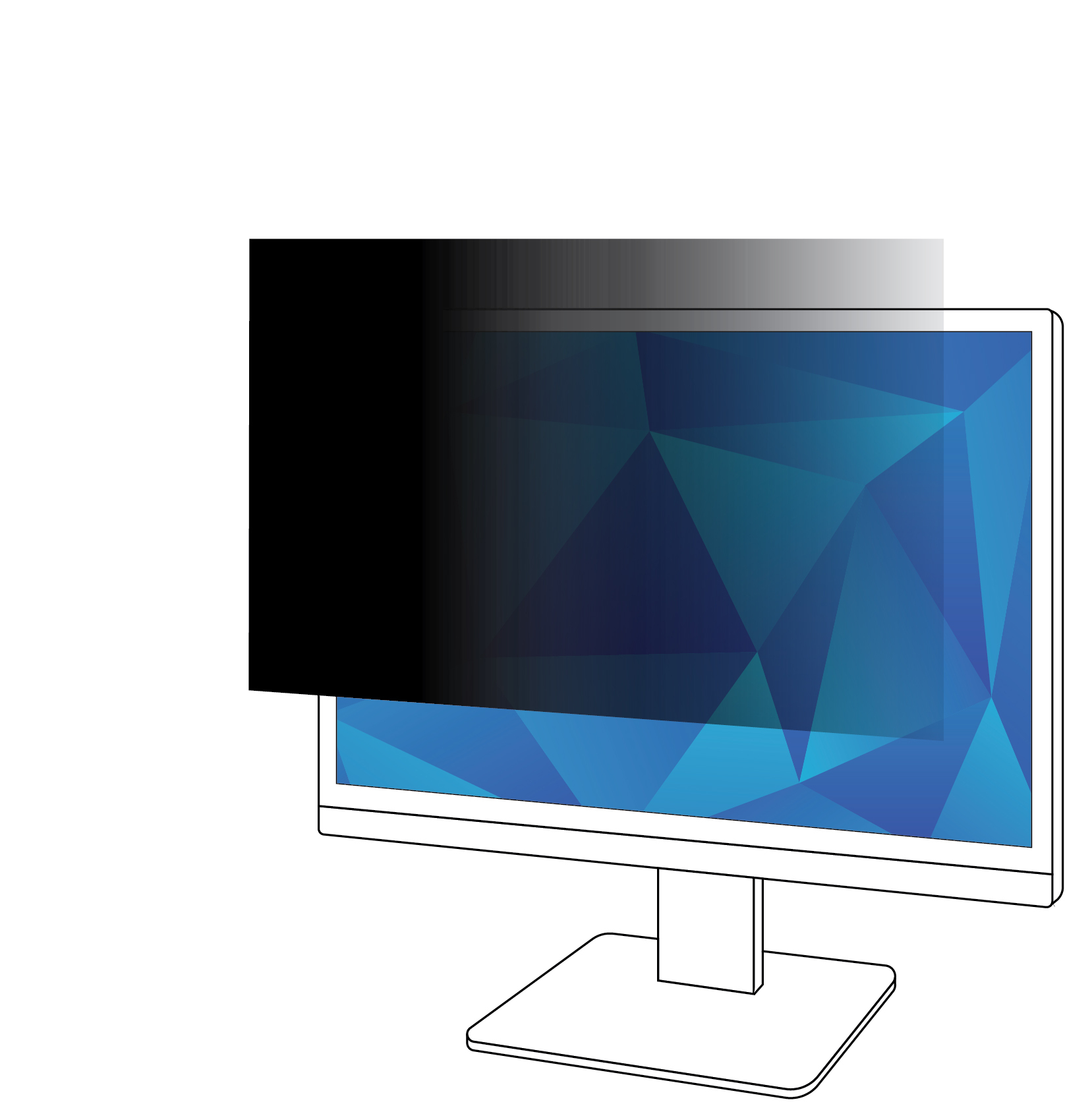 Filtro 3M Privacy for 25" Monitors 16:9 - …
