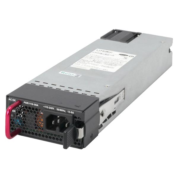 HPE X362 - Alimentatore - hot-plug / ridondante (modulo plug-in) - CA 115-240 V - 1110 Watt - Europa - per HPE 5130 24, 5130 48, 5500-24, 5500-48, 5510 24, 5510 48; FlexNetwork 5510 24, 5510 48