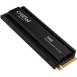 Crucial T500 - SSD - 1 TB - interno - PCIe 4.0 (NVMe) - dissipatore integrato