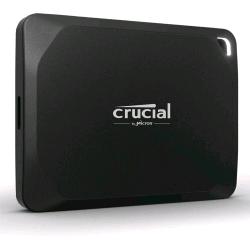 Crucial X10 Pro - SSD - crittografato - 1 TB - esterno (portatile) - USB 3.2 Gen 2 (USB-C connettore) - 256 bit AES