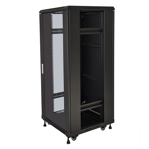 LINK - Rack cabinet - nero, RAL 9005 - 22U - 19"