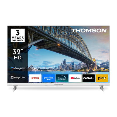 Thomson 32HG2S15W, 81,3 cm (32ʺ), 1366 x 768 Pixel, LED, Smart TV, Wi-Fi, Bianco