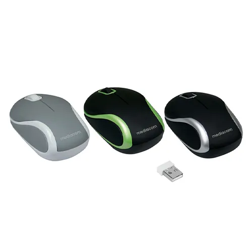 MEDIACOM MOUSE WIRELSS 3 COLORI