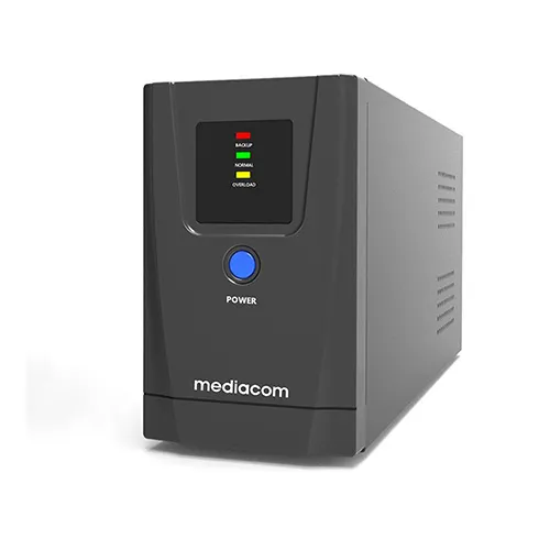 MEDIACOM UPS 650VA BLACK