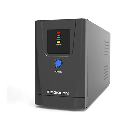MEDIACOM UPS 800VA BLACK