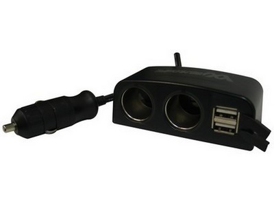 MEDIACOM USB CHARG.AUTO 2USB+2 12V