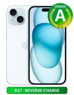 Apple iPhone 15 256GB 6.1" Blue Ricondizionato Grado-A …