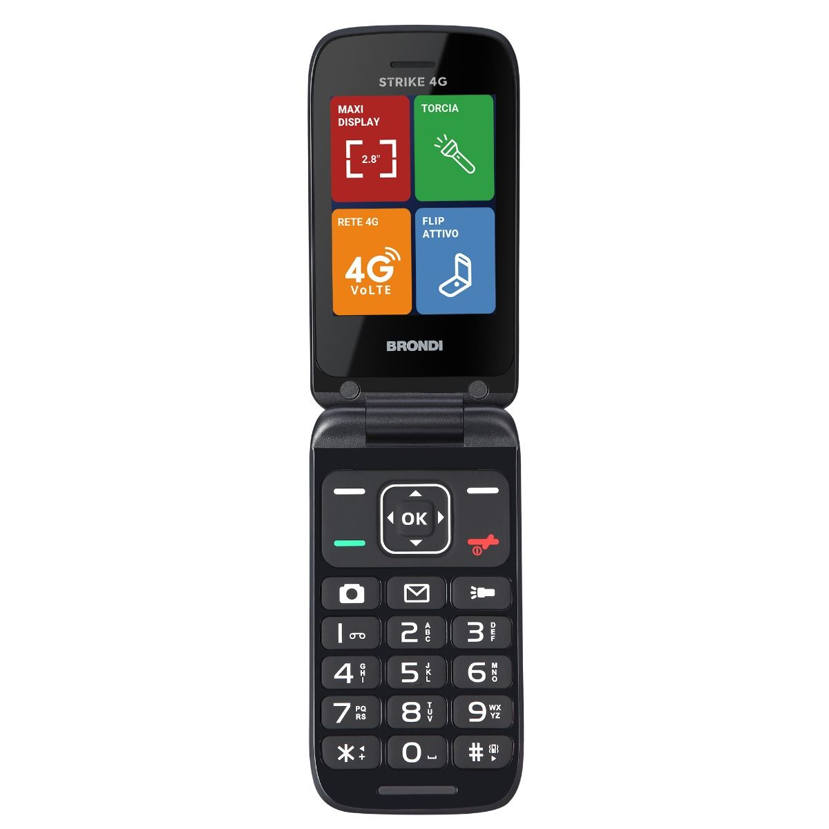 Brondi Strike 4G Dark Grey DS ITA