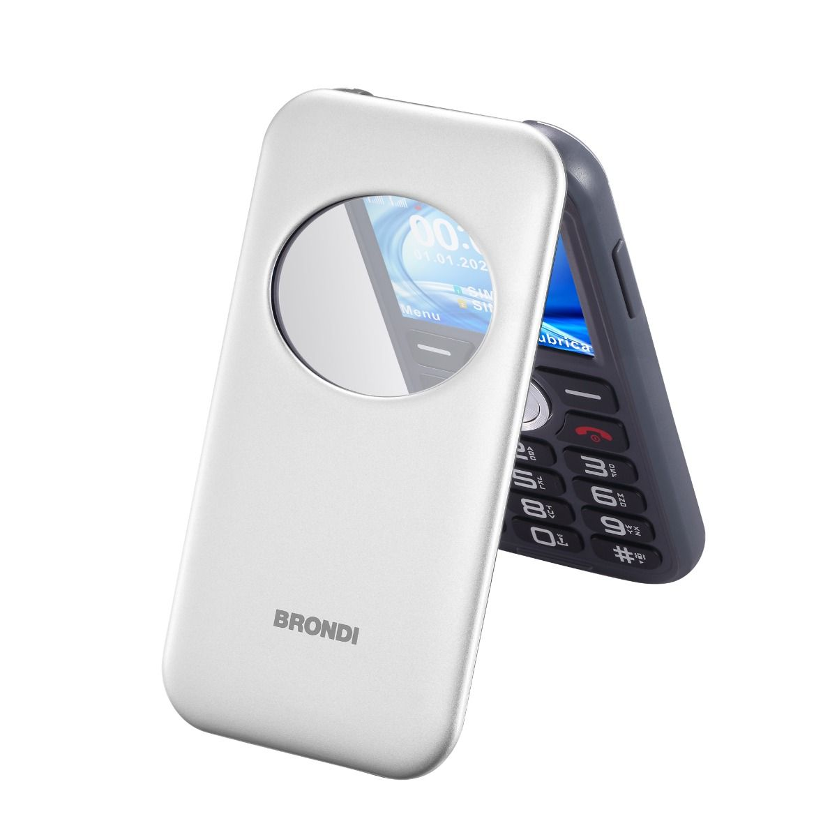 Brondi Window 2 Silver Metal DS ITA