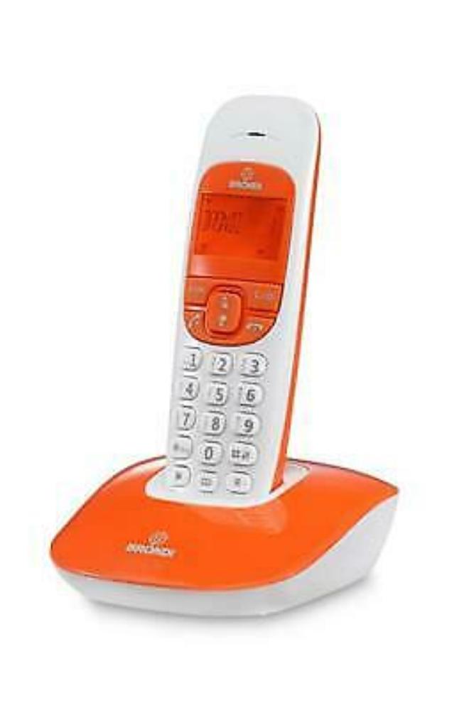 Telefono Cordless Brondi Nice Arancio - <ul> <li>Grande …