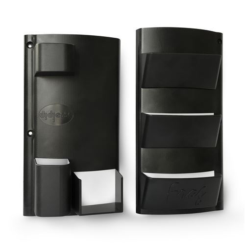 Frog Didiesse Kit Porta Accessori/Cialde Nero - <ul> <li>Kit porta accessori per avere sempre a portata di mano tutto quello che serve per preparare un ottimo caff&egrave;. Si compone di due pezzi, uno per contenere le cialde ed un altro per contenere bicchierini e palette</li></ul>