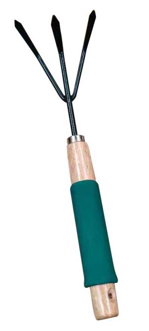 Fenner OpenAir Coltivatore a 3 Punte in Ferro 31cm - <p>Coltivatore a mano a tre punte in Ferro</p><p>Manico in Legno</p><p>Impugnatura in spugna morbida</p><p>&nbsp;</p><p>Dimensioni: 31 x 9 cm</p>
