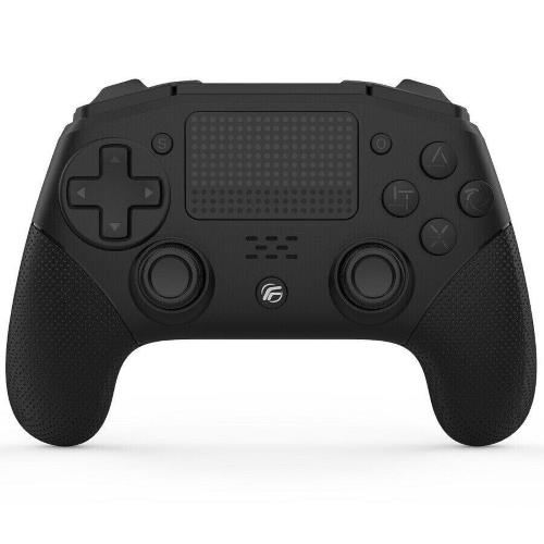 PS4 Fenner Tech Wireless Controller (PC) Programmable Black - <p>Piena Compatibilit&agrave; Console Sony Playstation 4</p><p>Compatibilit&agrave; con Console Sony Playstation 5 SOLO con giochi Fisici/Digitali Playstation 4</p><p>&nbsp;</p><p>&nbsp;</p>