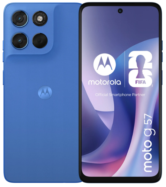 Motorola Moto G57 8+256GB 6.72" 5G Regatta Blue DS ITA
