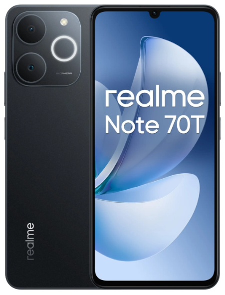 Realme Note 70T 4+256GB 6.74" 4G Obsidian Black EU