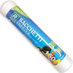 1 Rotolo da 150 Sacchi Freezer 23x32cm Trasparenti …
