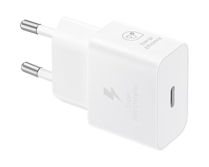 Samsung Caricatore 25W EP-T2510XWE FC USB-C +Cavo1m White
