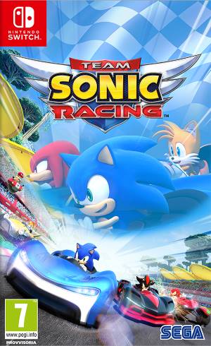 Switch Team Sonic Racing EU - <ul> <li>Team Sonic Racing unisce i migliori elementi arcade con lo stile frenetico e competitivo delle corse in auto: gareggerai con gli amici in un&rsquo;intensa modalit&agrave; multigiocatore. Competi e collabora con i compagni di squadra condividendo oggetti e scatti di velocit&agrave;. Decidi tu lo stile di guida: scegli fra 3 diverse tipologie di personaggio e sblocca i componenti auto personalizzati