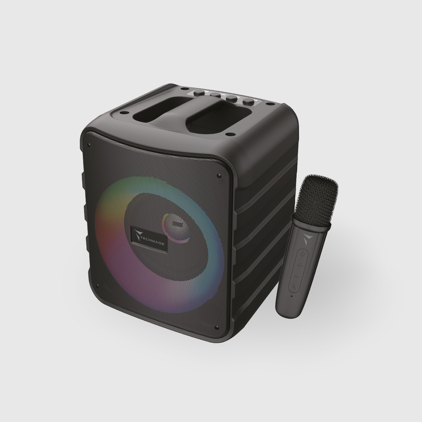 Techmade Karaoke Speaker 5WCon Microfono