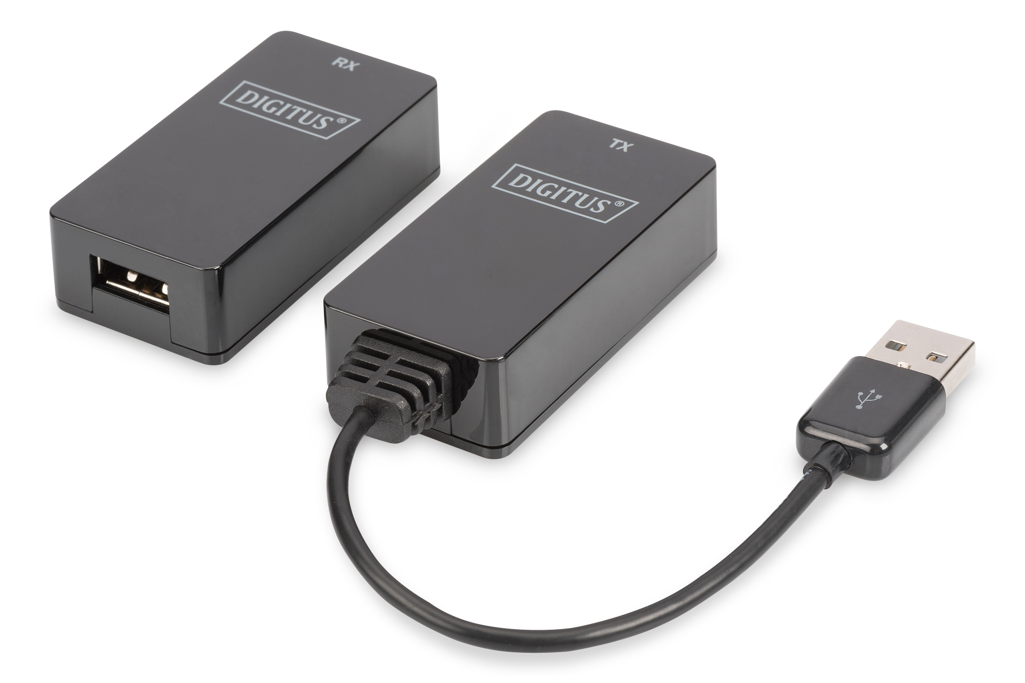 EXTENDER USB TRAMITE CAVO RETE CAT.5E FINO A 45MT