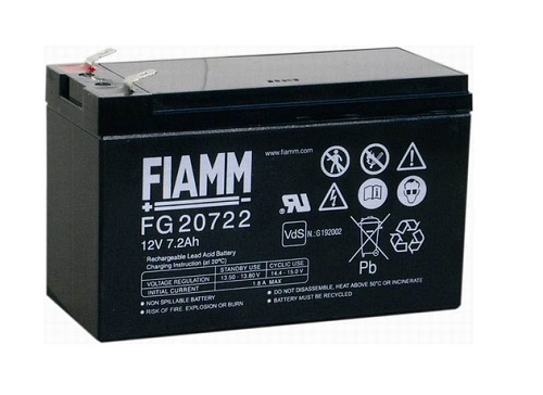 BATTERIA UPS FIAMM 12V 7,2 AH