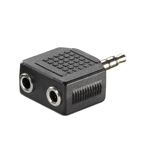 ADATTATORE 3,5MM-2*3,5MM M/F