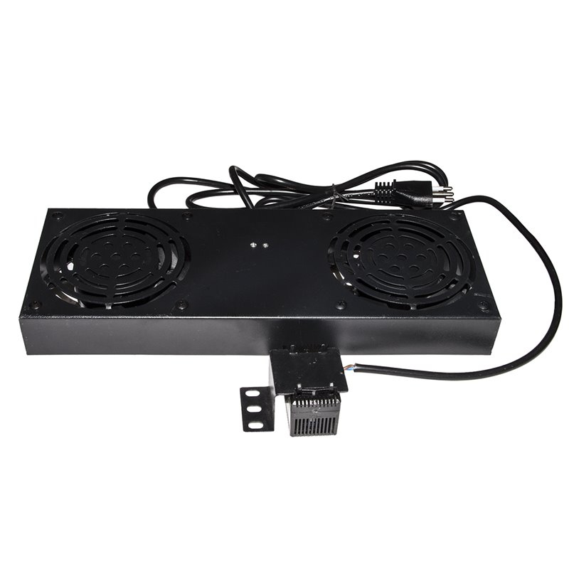 ARMADIO RACK KIT 2 VENTOLE CON TERM OSTATO …