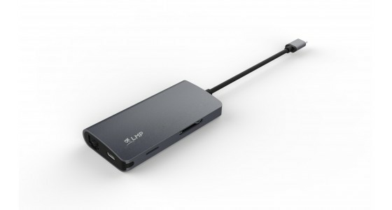 DOCKING TYPE C 8P MINIDOCK SPACEGRE HDMI-RJ45-SD-MICRO SD-3 USB-1 USB-C
