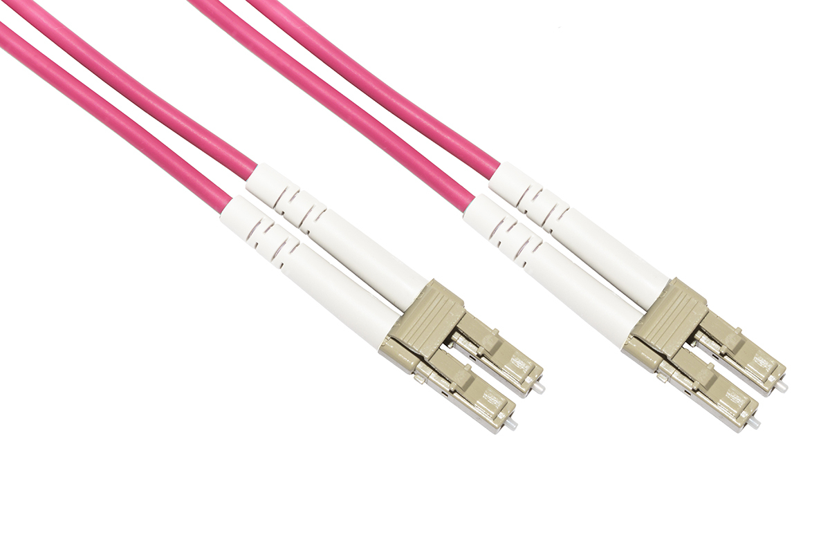 CAVO FIBRA OTTICA 2MT LC/LC MULTIMODALE DUPLEX 50/125 …