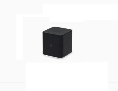 UBIQUITI AIRCUBE ACCES POINT ISP WI-FI DESIGN COMPATTO E PASSTHROUGH POE 24V INTEGRATO PORTE FAST ETHERNET 10/100 NERO