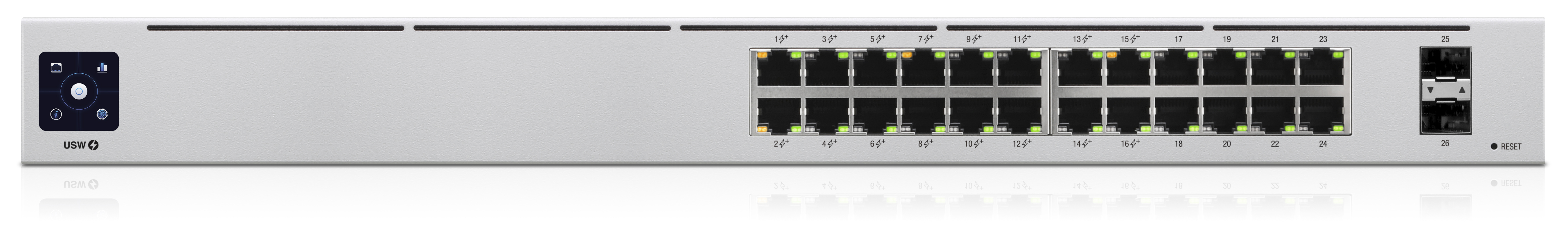 SWITCH 24P GIGABIT POE 2SFP UBIQUIT I