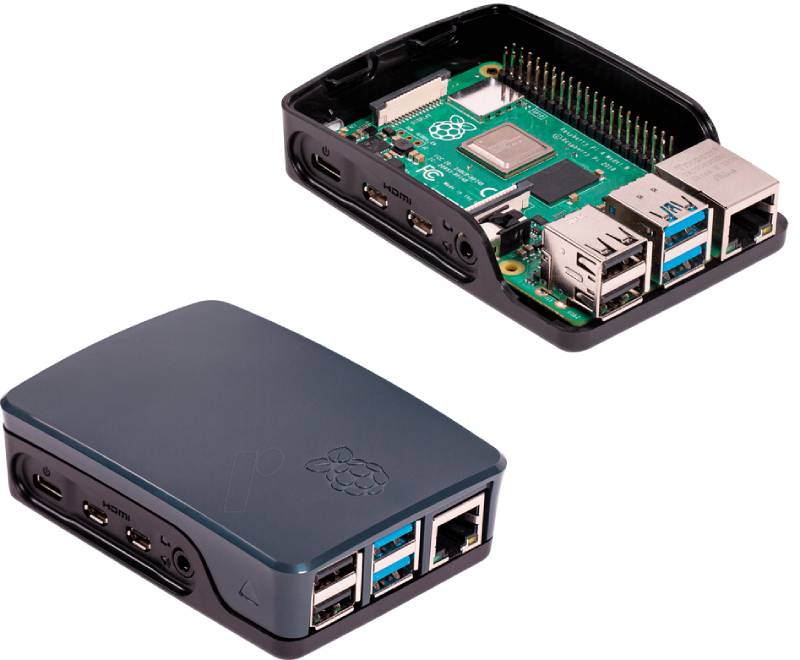 BOX RASPBERRY PI4BIT-4GBRAM 64GB PR ECONFIGURATO