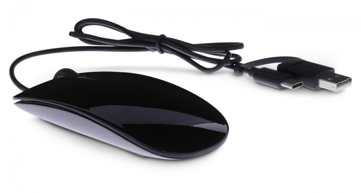 MOUSE USB-C/USB-A LMP SPACE GRAY ITALIA