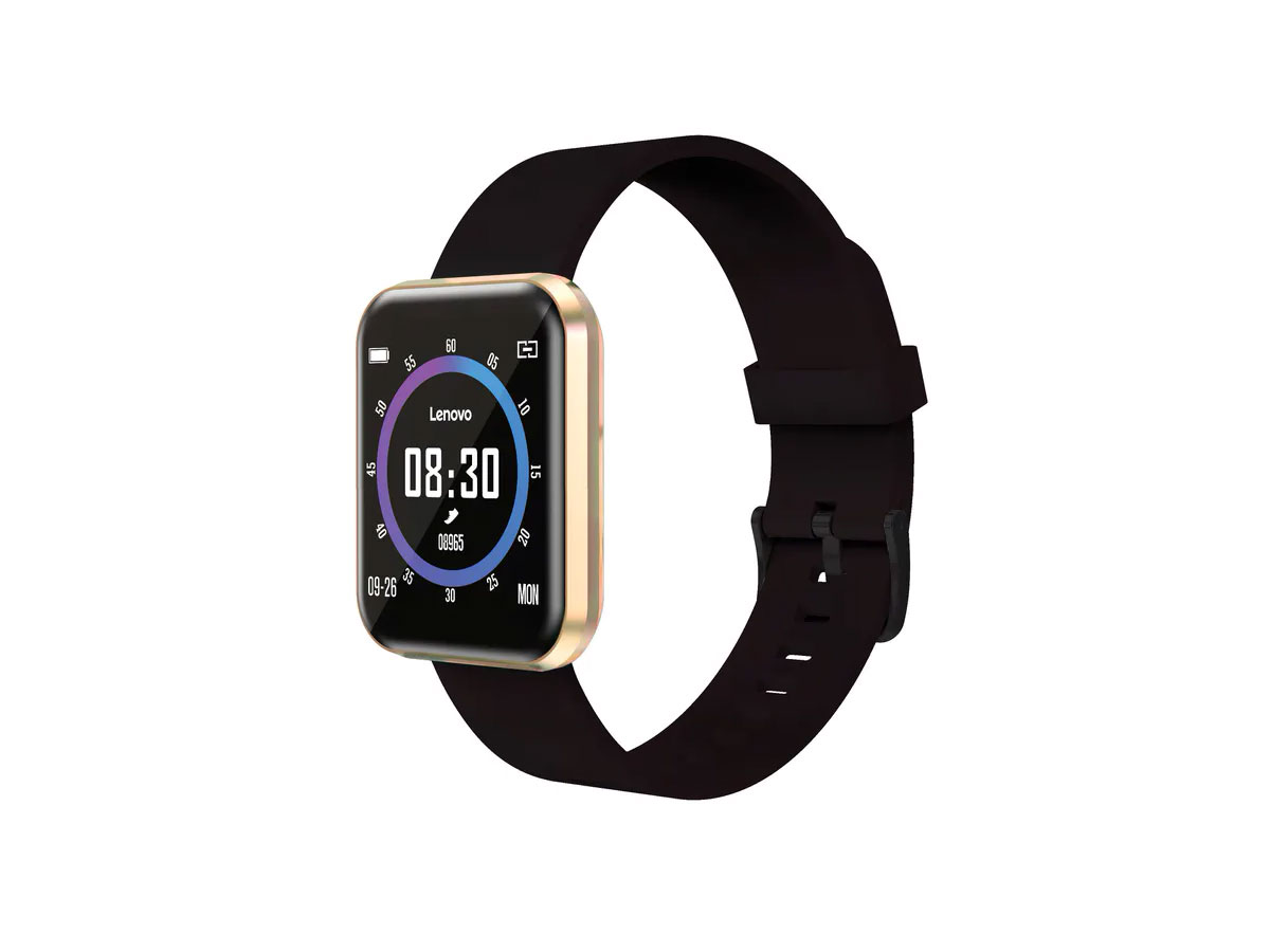 SMARTWATCH 1,44 TOUCH ANDROID/IOS LENOVO IP67 2.5D GLASS GOLD