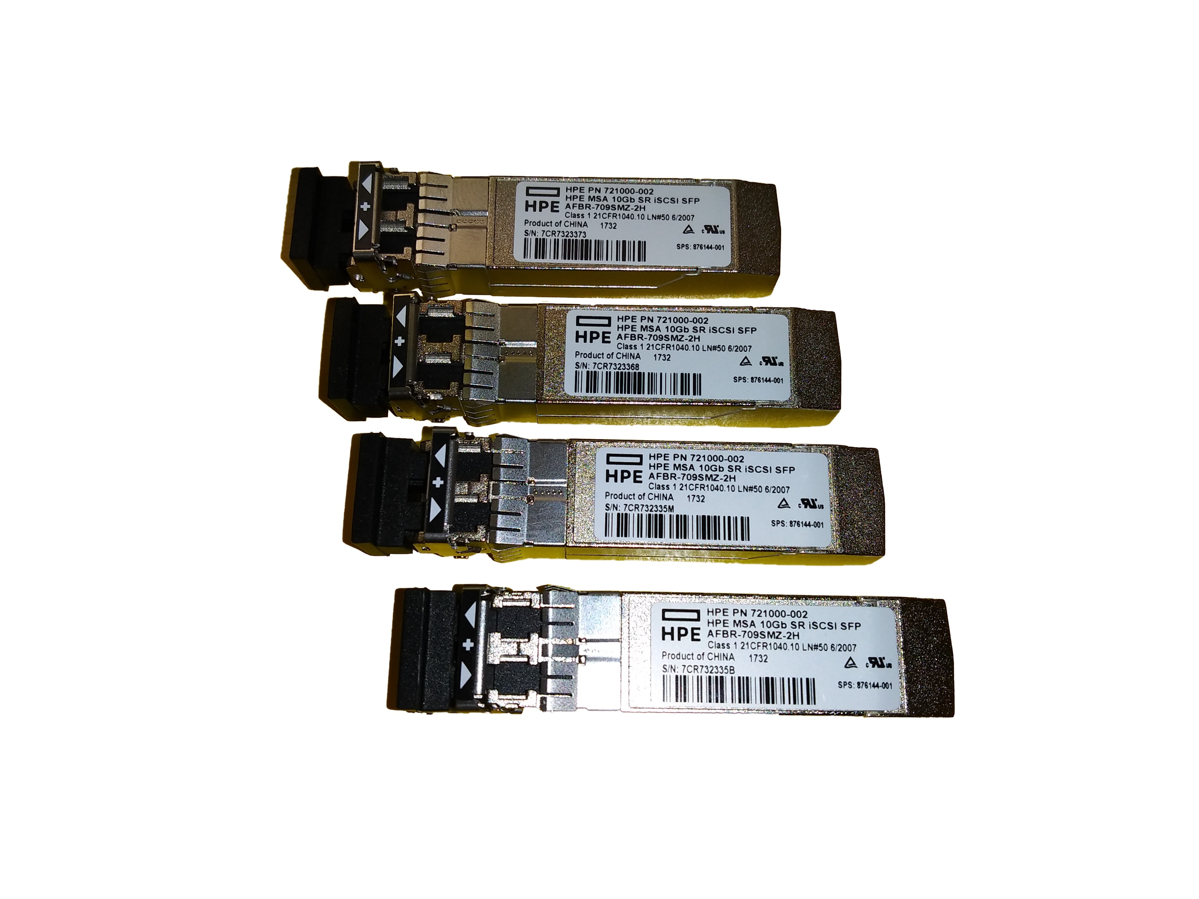 RICETRASMETTITORE HPE MSA 10GB SR ISCSI SFP 4 PK