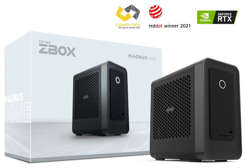 PC REF I5 8GB 480SSD RTX3060 12GB I5-10400C ZOTAC MAGNUS53060 W10P