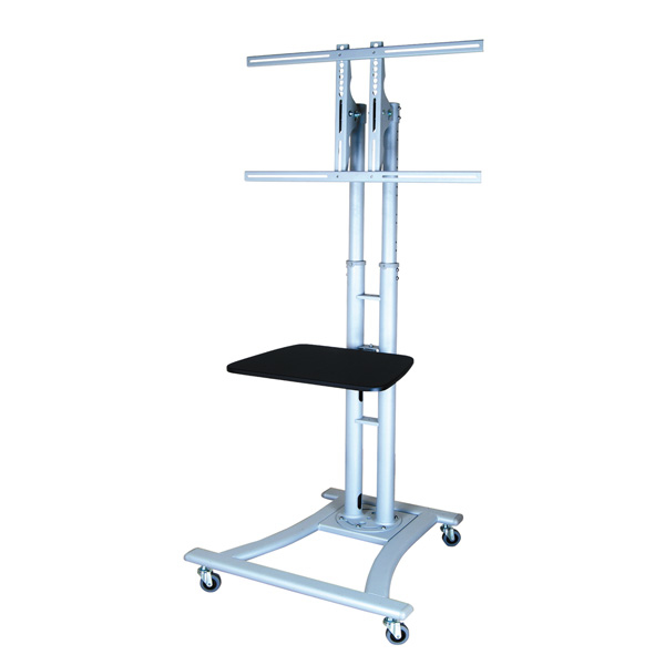 STAFFA PAVIMENTO PER TV 27-60 LOAD 50KG 600X400 REG ALTEZZA