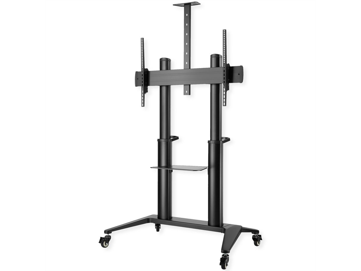 STAFFA PAVIMENTO PER TV 70-120 LOAD 140KG 1000X600 CON RUOTE