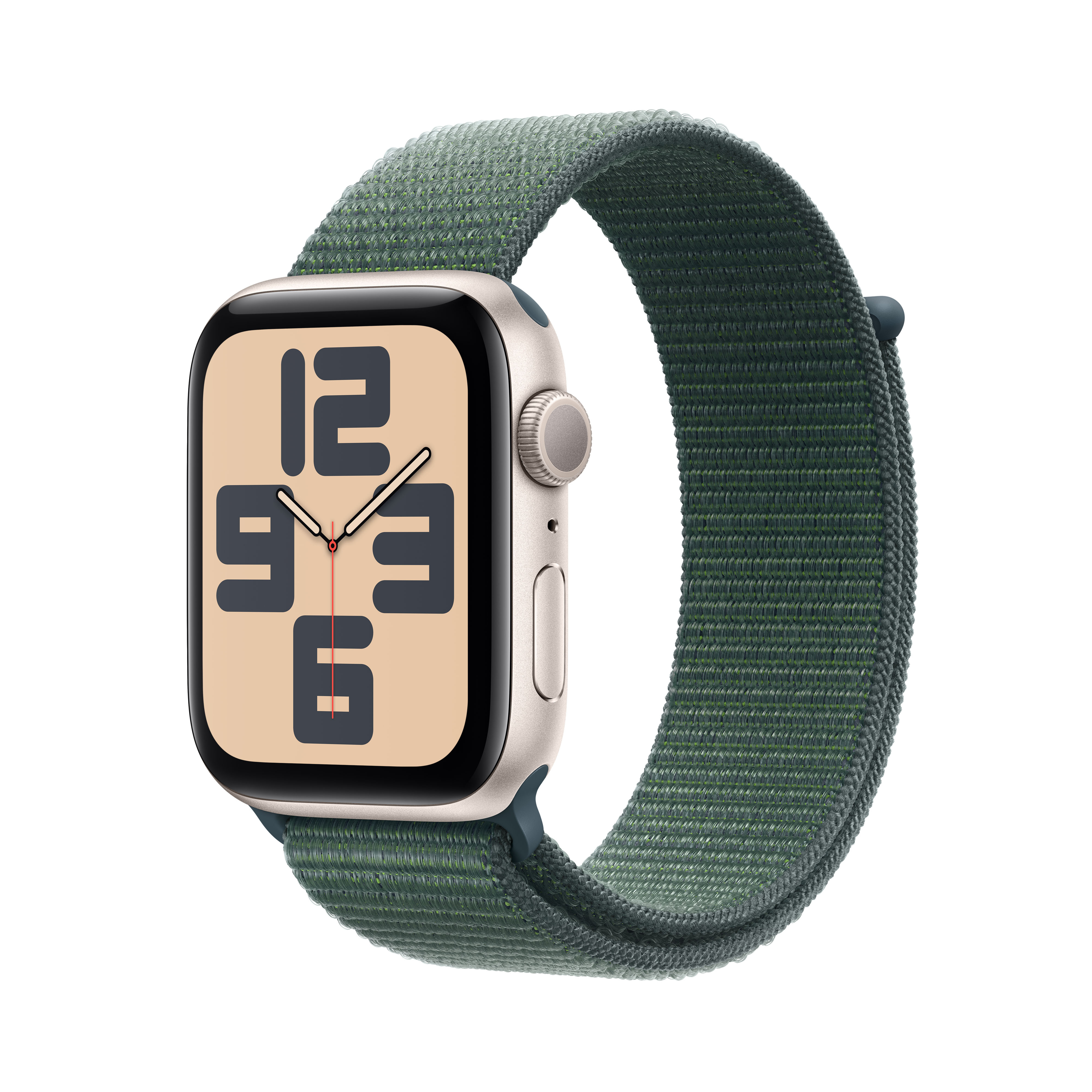 WATCH SE 44MM ALLUM.GALASSIA CINTURINO SPORT LOOP LAGO VERDE