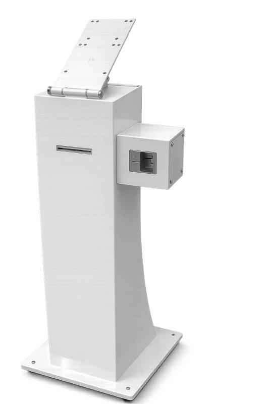 TOTEM STRUTTURA FREESTANDING 2255 REG TILT FLIP BIANCO CTO PRINT CARD